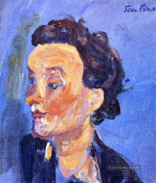 Chaïm Soutine Werke - englisch mädchen in blau 1937 Chaim Soutine